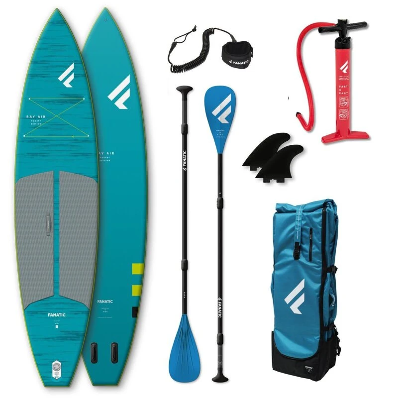 Fanatic Ray Air Pocket Package With 3Piece Pure Paddle